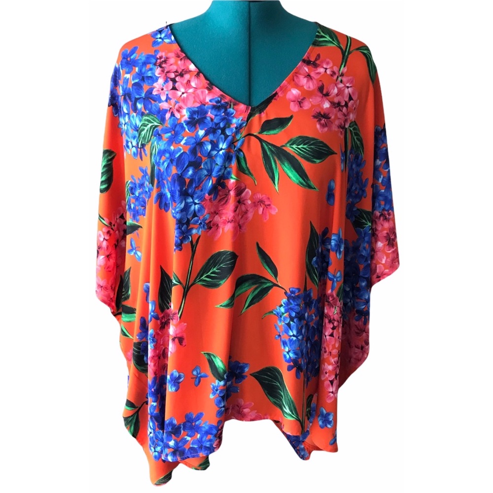 Show Me Your MuMu Colorful Floral Boxy Tunic